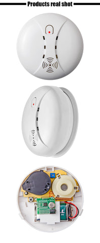 Wireless Smoke/fire Detector smoke alarm for Touch Keypad Panel wifi GSM Home Security System with battery